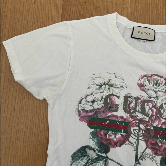 Gucci White/Graphic T-Shirt - Picture 4 of 7